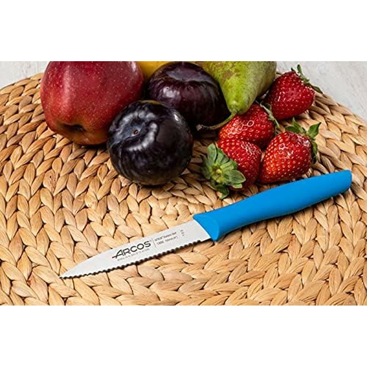 Peeler Knife Arcos Nova Blue Stainless steel polypropylene 10 cm