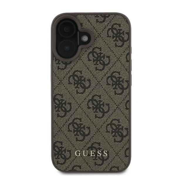Case Guess GUHCP16MG4GFBR Apple iPhone 16 Plus hardcase 4G Classic brown