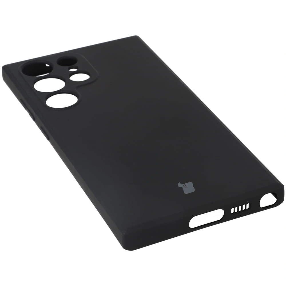 Bizon Case Silicone Sq Samsung Galaxy S23 Ultra black