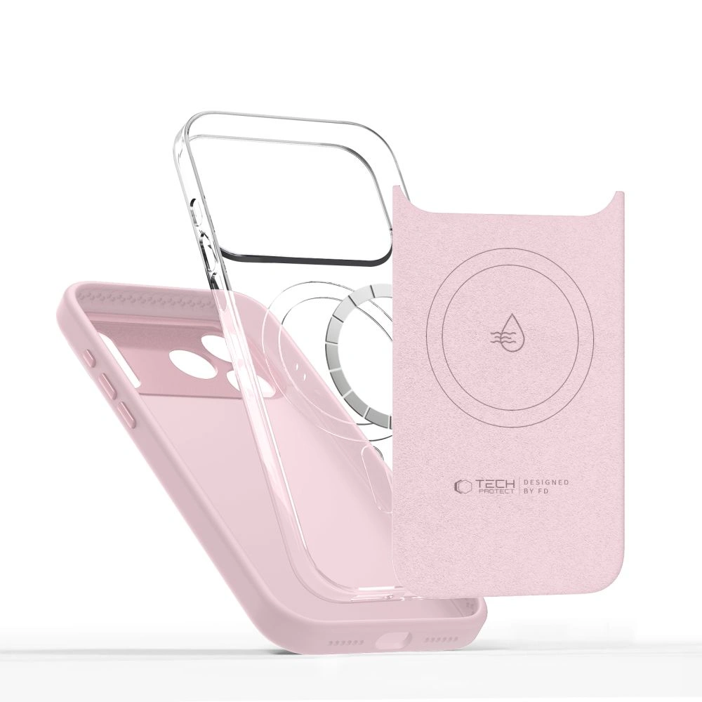 Etui Tech-Protect Uniq MagSafe do Apple iPhone 17 Pro Max Pink