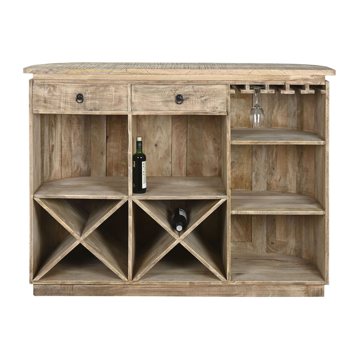 Bar unit Home ESPRIT Brown 146 x 54 x 110 cm