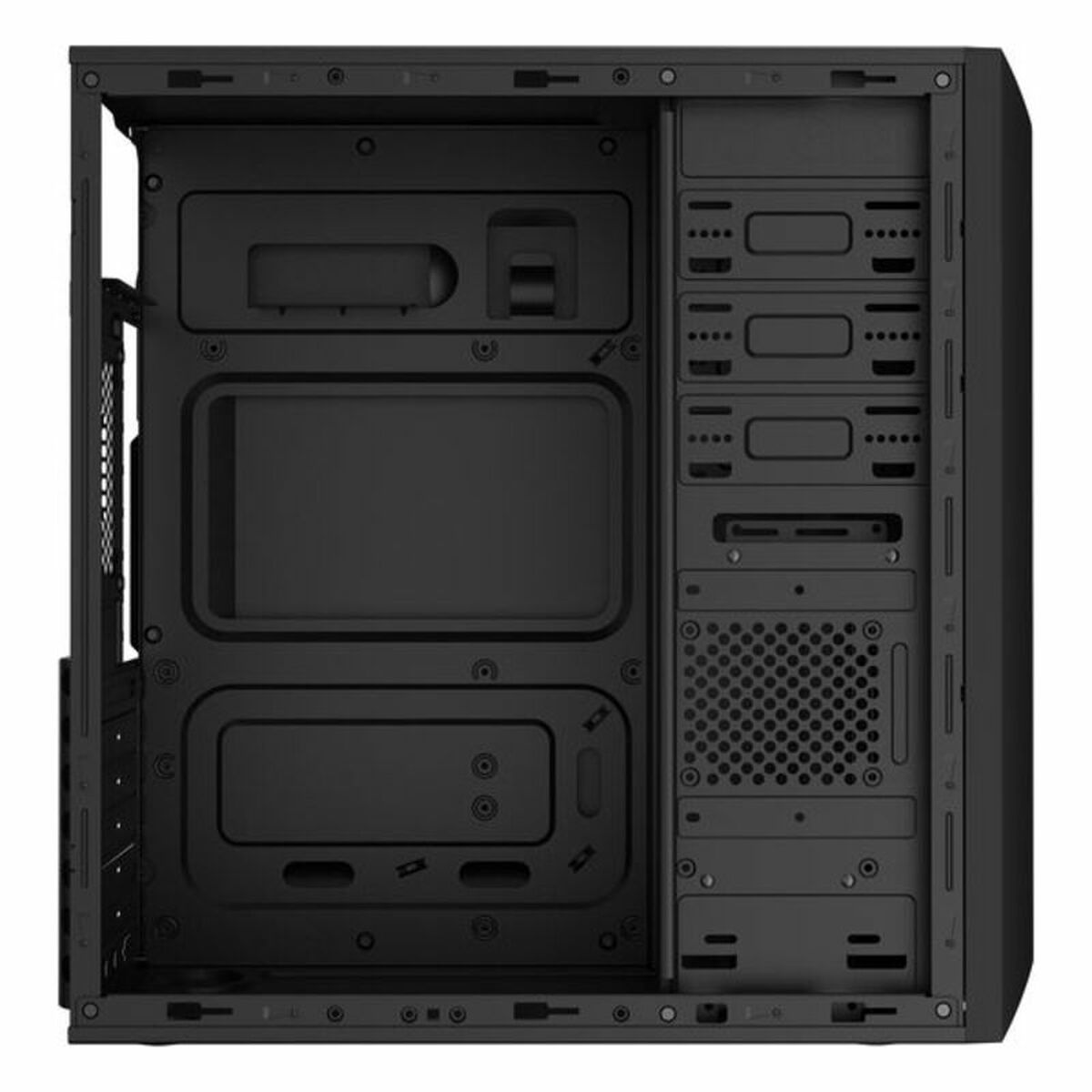 ATX Box CoolBox COO-PCF750-0 Black