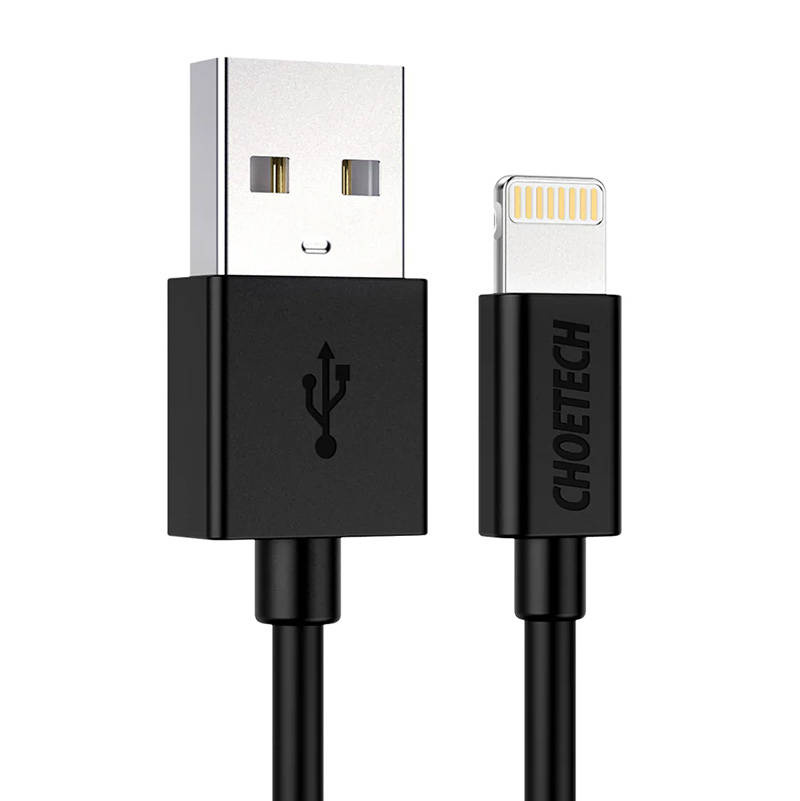 Choetech IP0026 USB-A/Lightning Cable 1.2m (black)