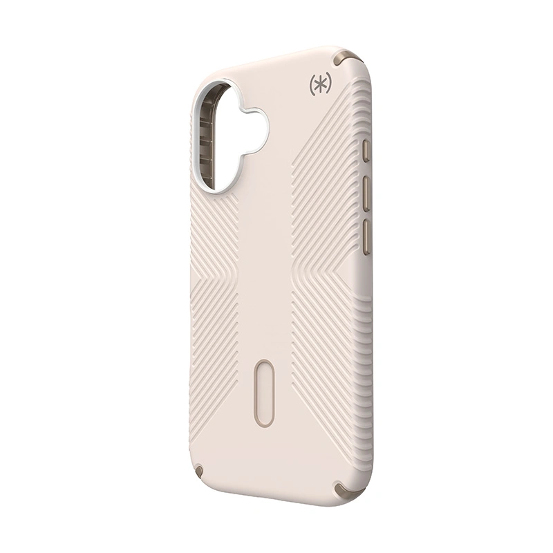Case Speck Presidio2 Grip ClickLock & MagSafe Apple iPhone 16 (Bleached Bone / Heirloom Gold / Hazel Brown)