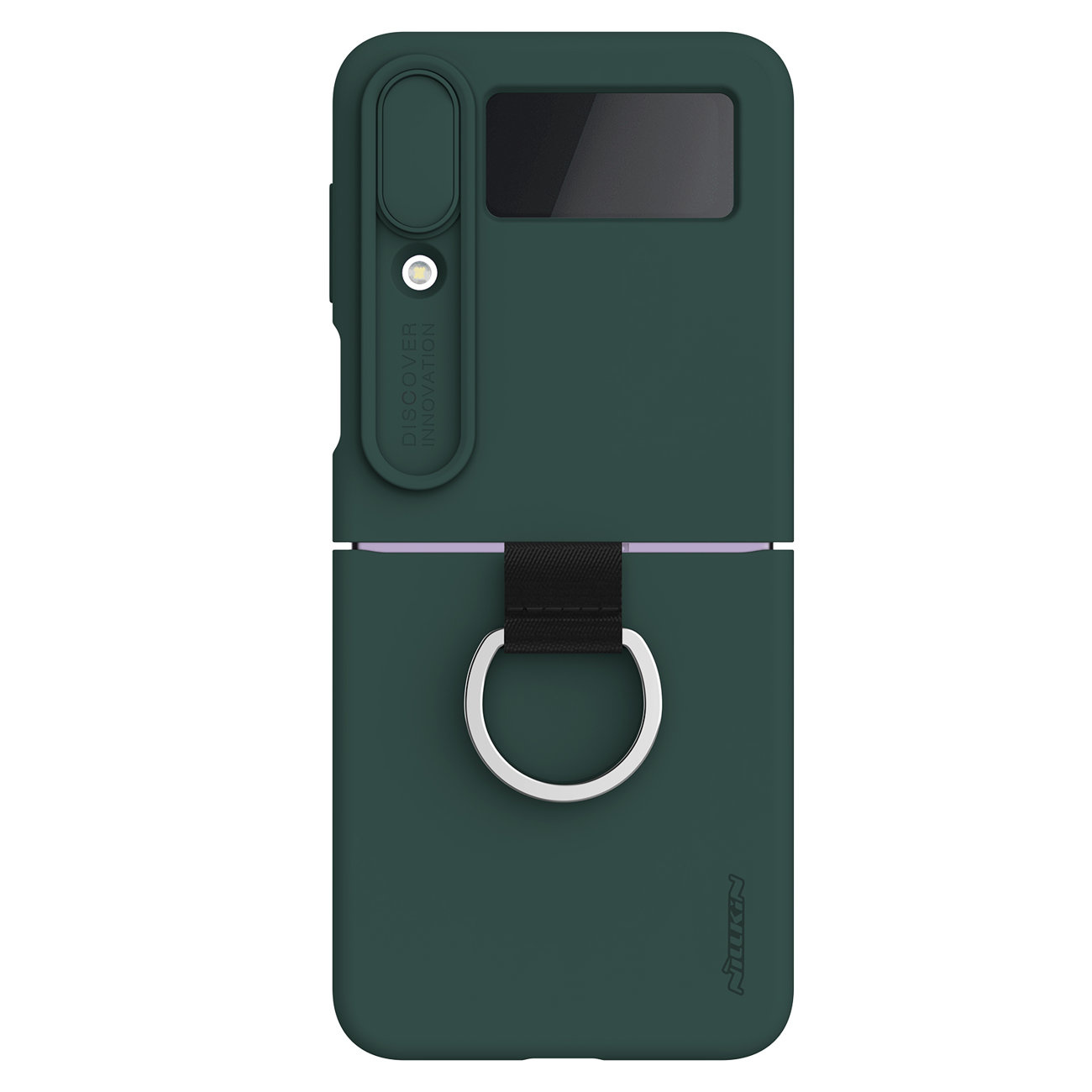 Case Nillkin CamShield Silky Silicone Samsung Galaxy Z Flip 4 green