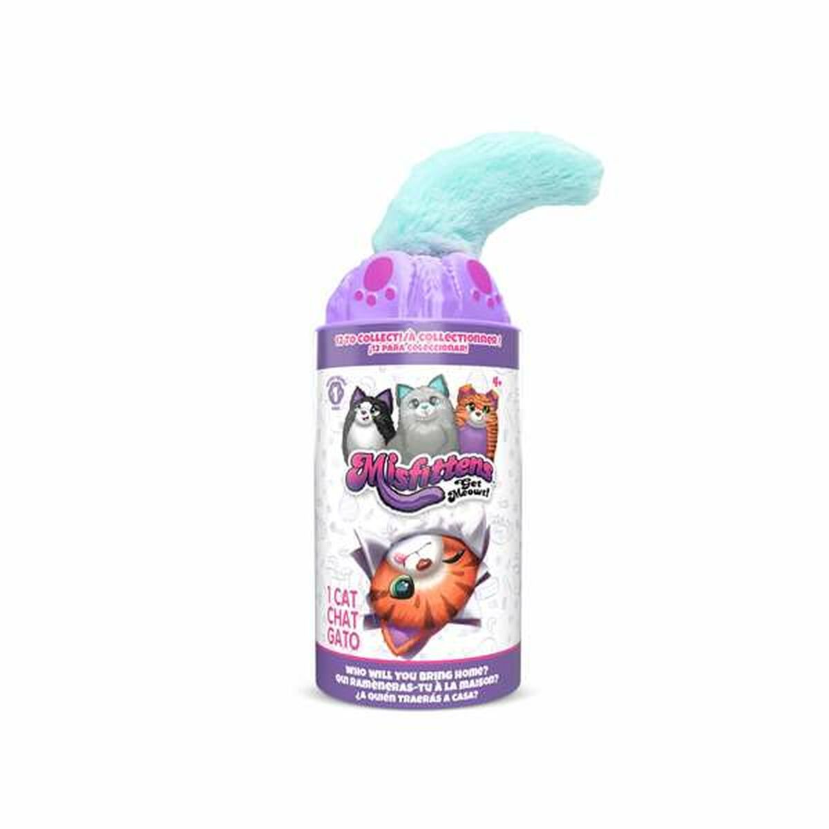 Fluffy toy Bizak Mimimiau Cat 24 cm (1 Unit) Fluffy toy Bizak Mimimiau Cat 24 cm (1 Unit)