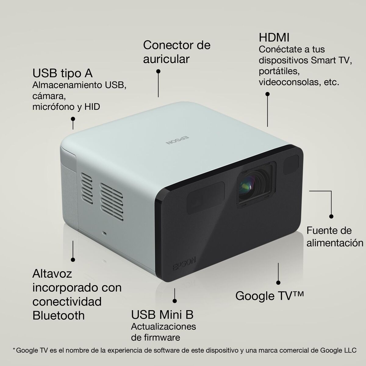 Projector Epson V11HB35340 Full HD LCD 1920 x 1080 px