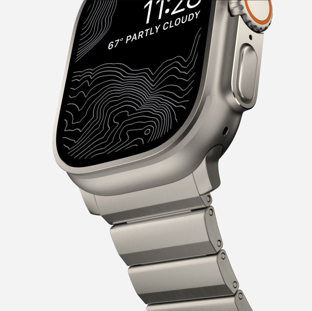 Tech-Protect SteelBand Apple Watch 4/5/6/7/8/9/SE/Ultra 1/2 42/44/45/49mm titanium