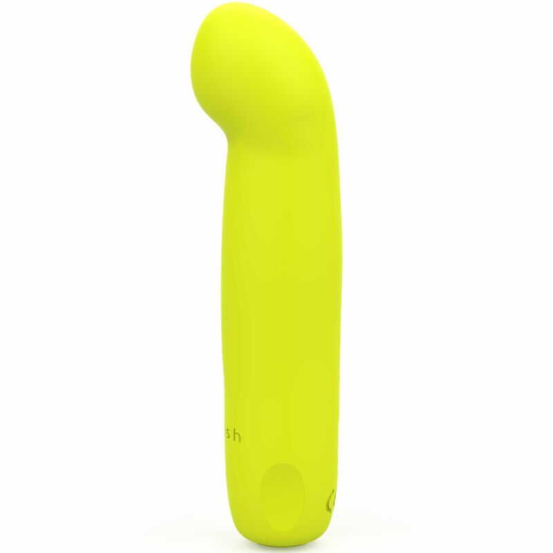 B SWISH - BCUTE CURVE INFINITE CLASSIC LIMITED EDITION SILICONE RECHARGEABLE VIBRATOR CITRUS YELLOW