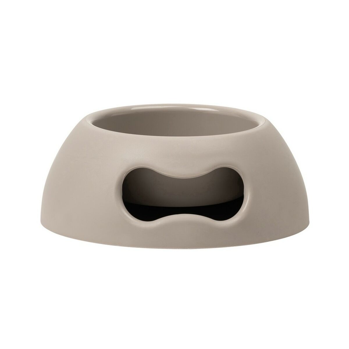 Dog Feeder United Pets Pappy Grey polypropylene (Ø 24,5 cm)