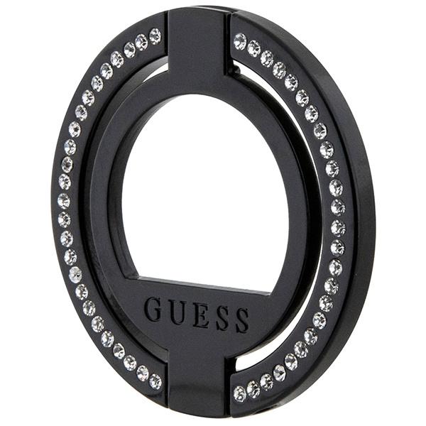 Guess MagSafe Ring Stand GUMRSALDGK black Rhinestone