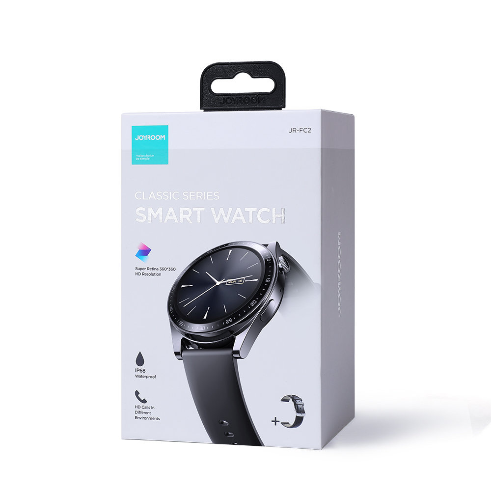 Smartwatch Joyroom JR-FC2 FC2 Classic Series IP68 black