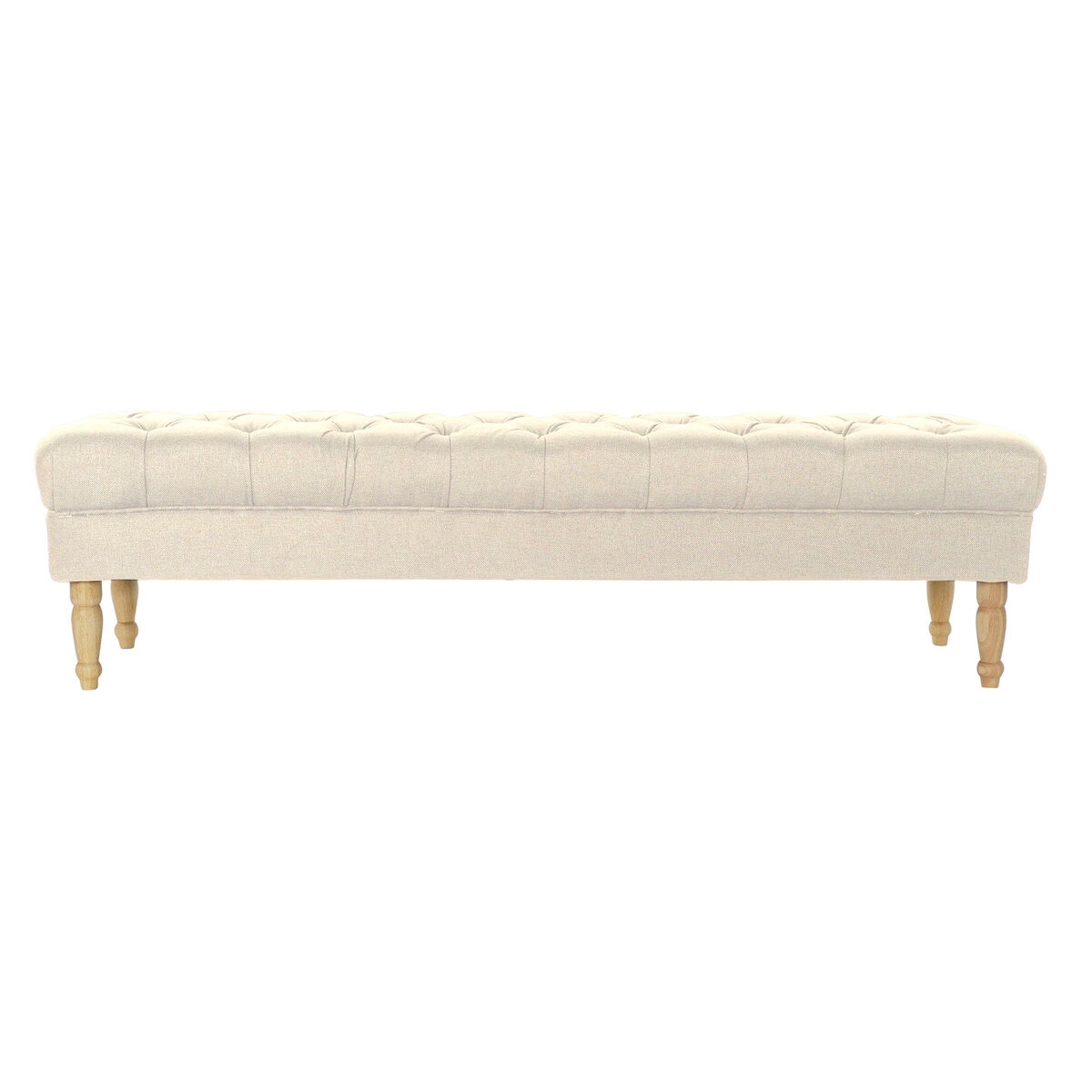 Bench Home ESPRIT Cream Polyester Wood
