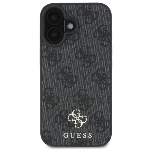 Guess GUHMP16SP4SM4MK Apple iPhone 16 hardcase 4G Small Classic MagSafe black