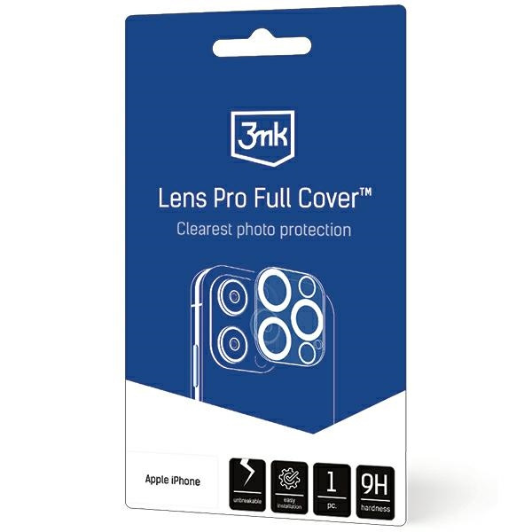 3MK Lens Pro Full Cover Apple iPhone 12 Pro
