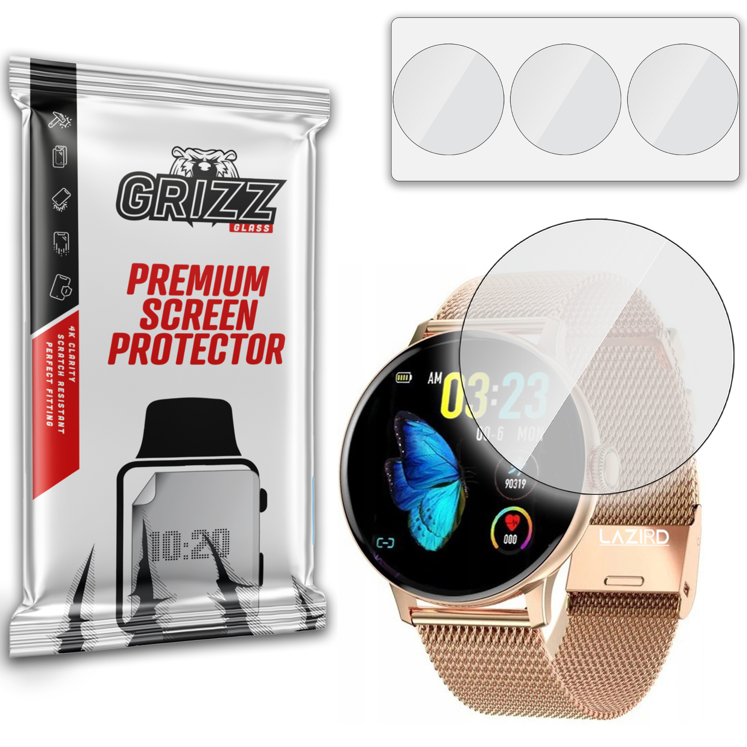 GrizzGlass Hydrofilm Lazird Active