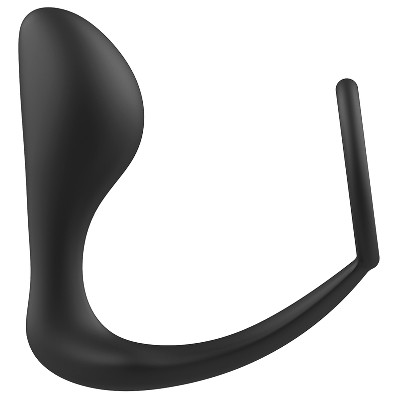 ADDICTED TOYS ANAL PLUG WITH BLACK SILICONE RING