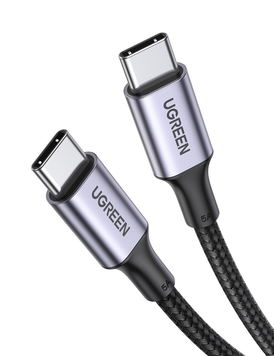 UGREEN US316 USB-C/USB-C Cable 100W, 1m (black)