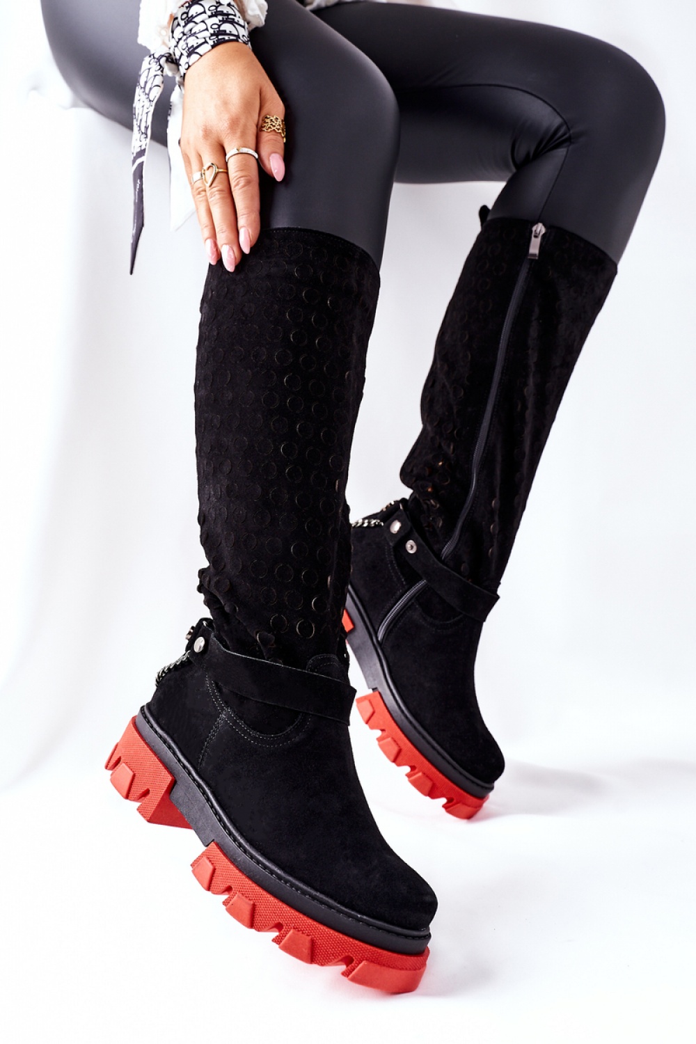  Thigh-Hight Boots model 173445 Step in style  black