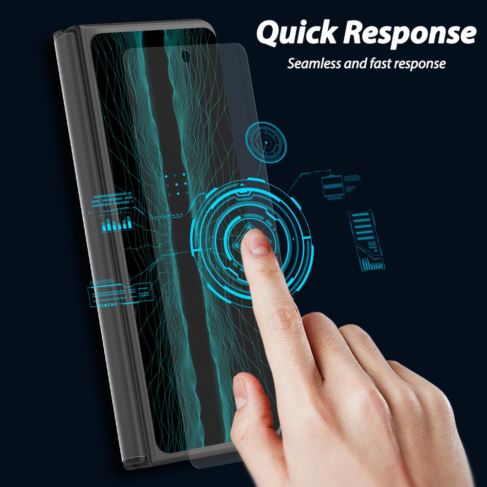Whitestone Dome Glass Samsung Galaxy Z Fold 4 [2 PACK]