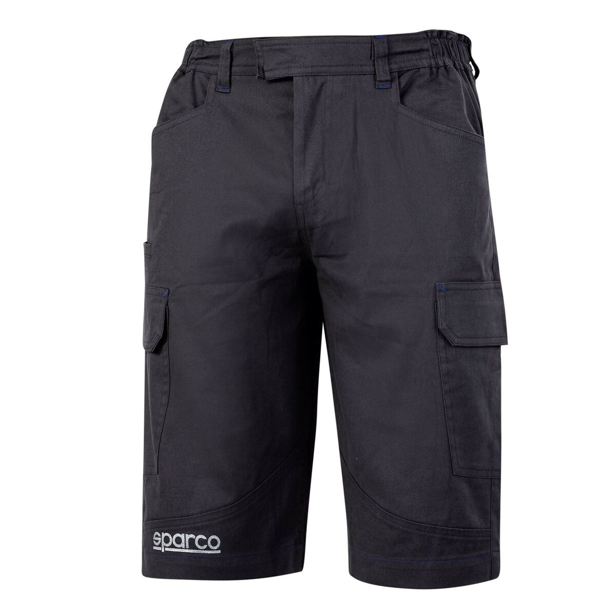 Shorts Sparco Black Elastic