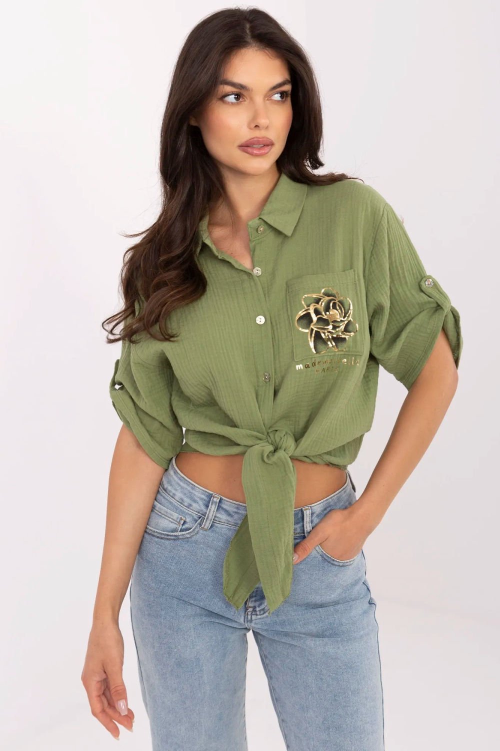  Shirt model Italy Moda  green