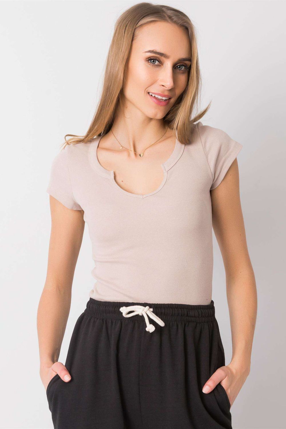  T-shirt model 167540 Och Bella  beige