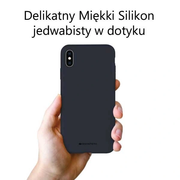 Etui Mercury Silicone do Samsung Galaxy A04s granatowy