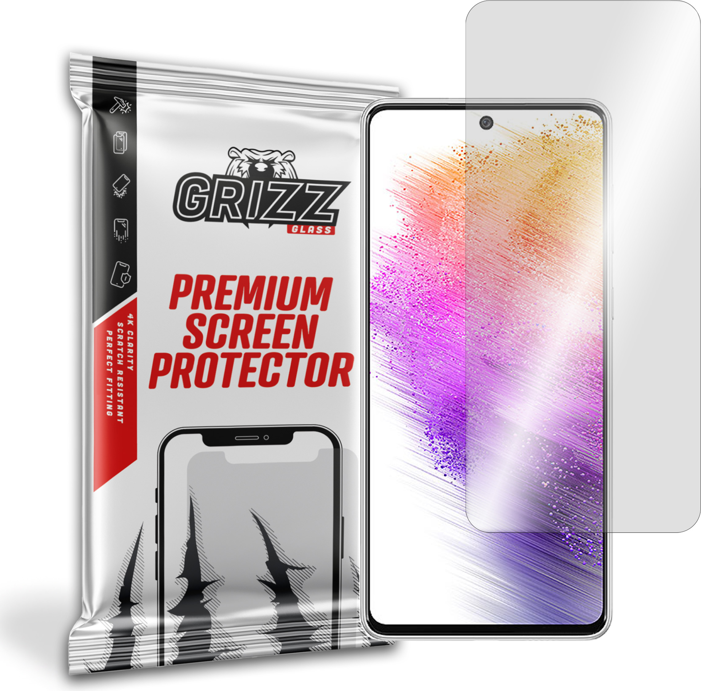 GrizzGlass HybridGlass Samsung Galaxy A73