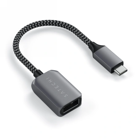 Adapter Satechi USB-C / USB-A 3.0 (space gray)