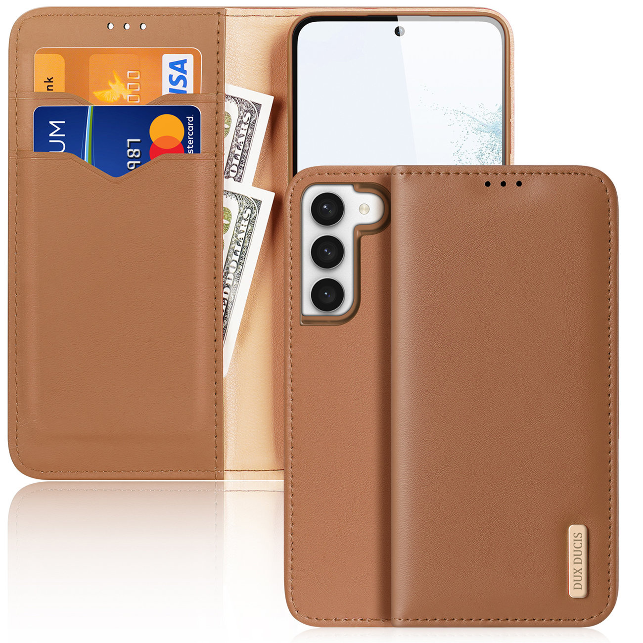 Dux Ducis Hivo Samsung Galaxy S23+ Plus brown