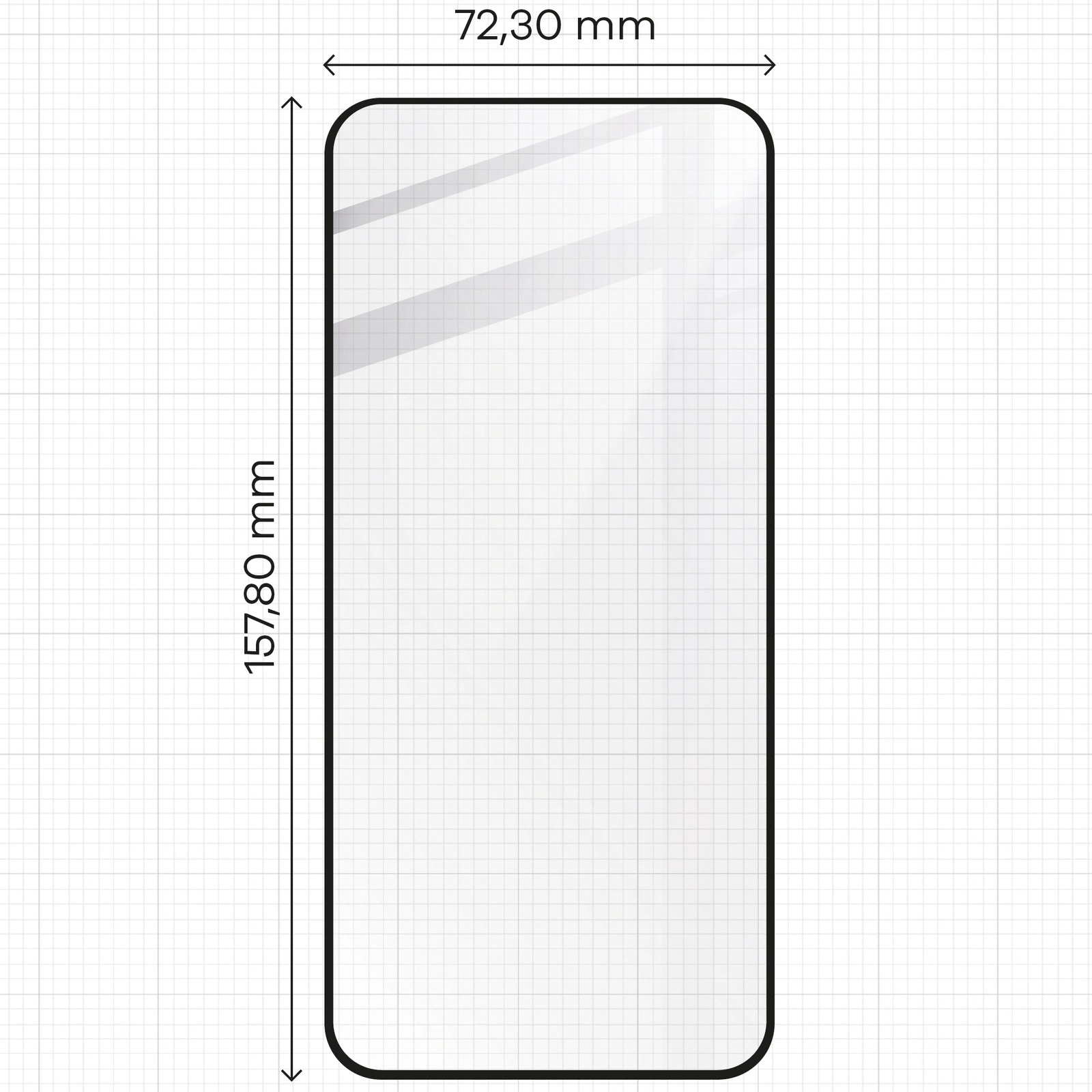 BIZON Glass Edge 3D Honor 200