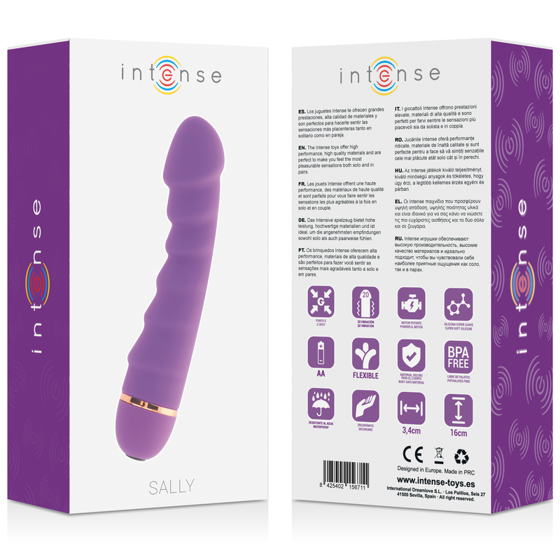 INTENSE SALLY 20 SPEEDS SILICONE PURPLE