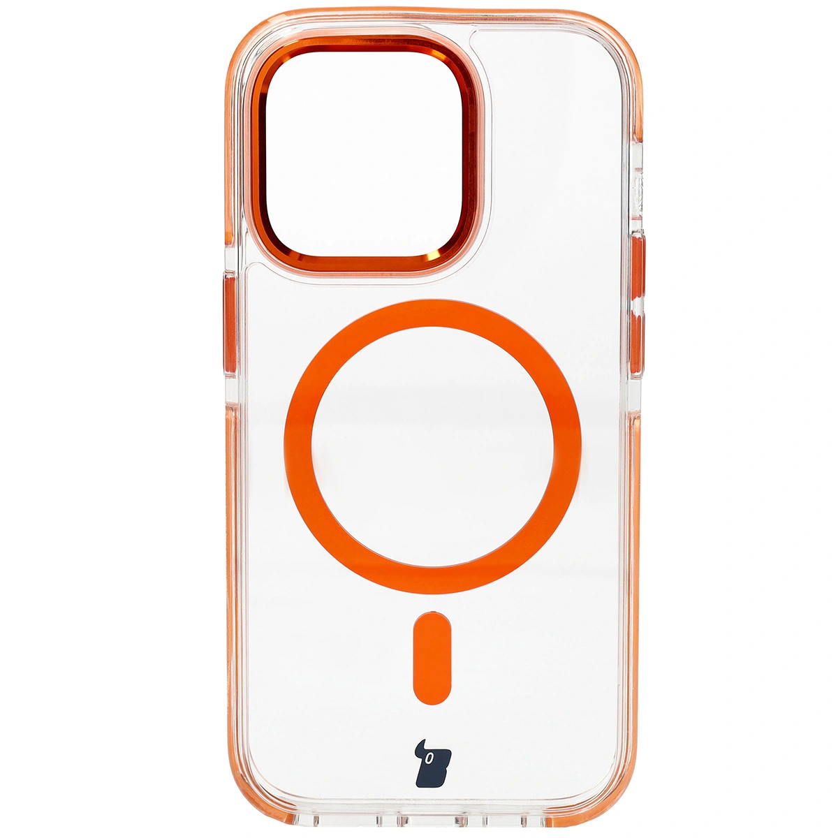 Bizon Case Marco Apple iPhone 14 Pro clear with orange frame