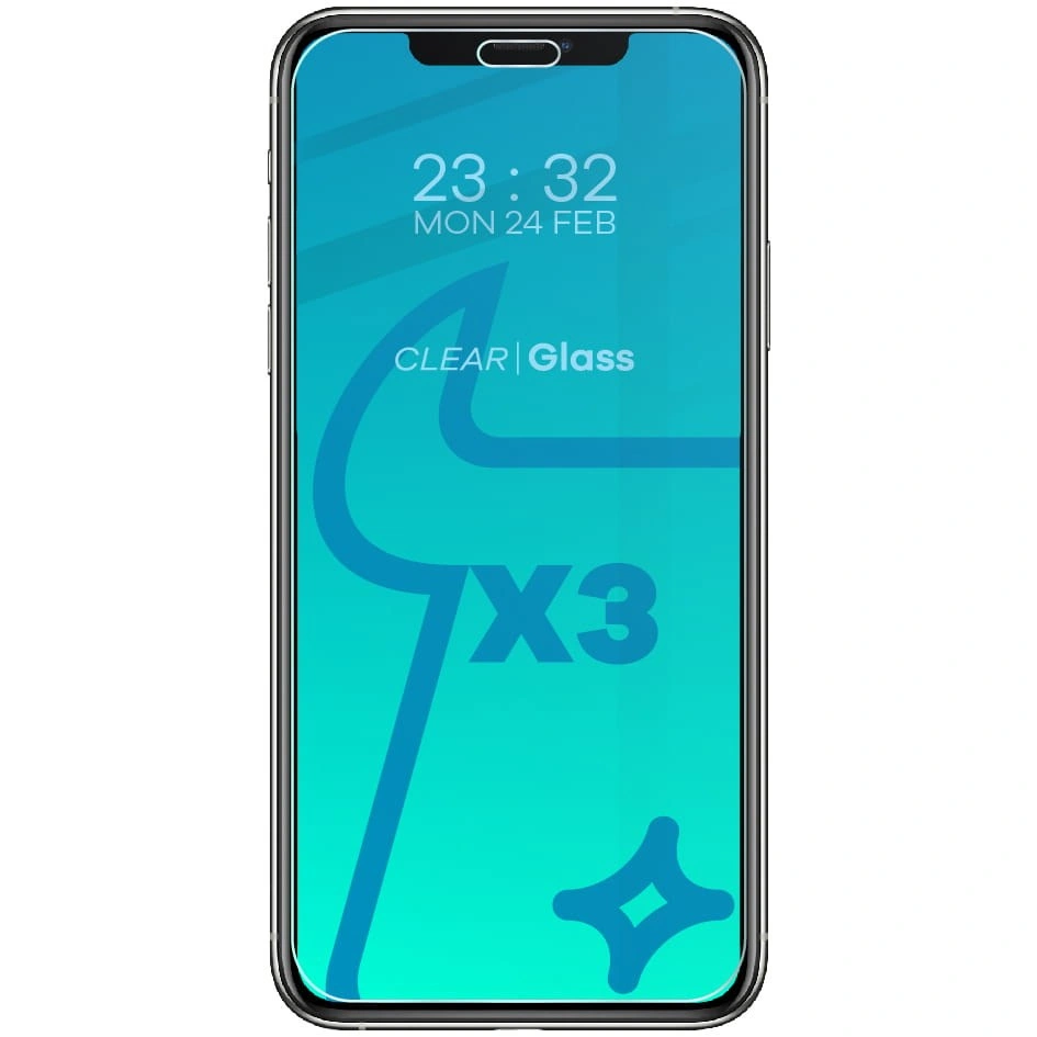 Bizon Glass Clear tempered glass - 3 pcs. + lens glass Apple iPhone 11 Pro Max