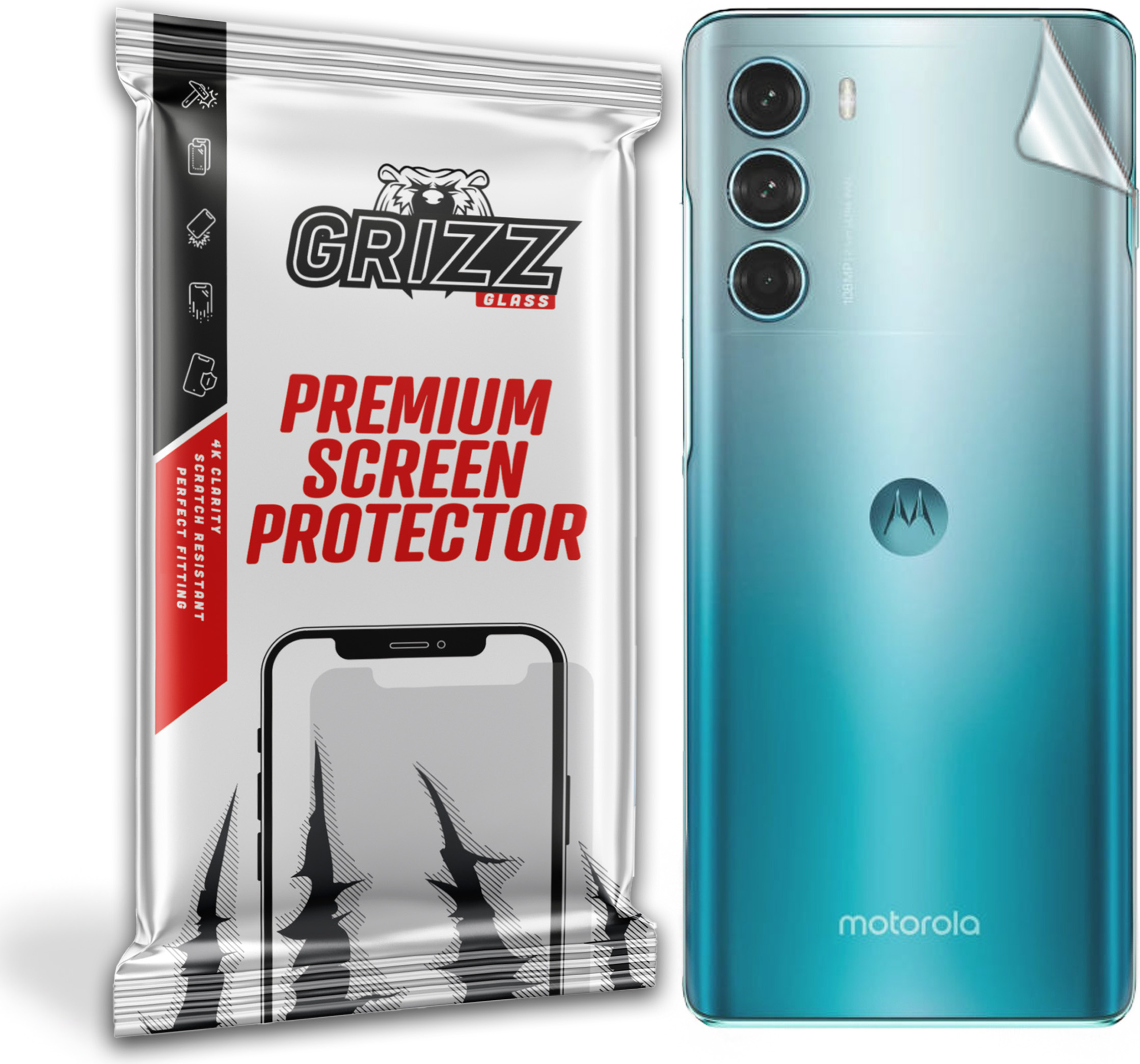 GrizzGlass SatinSkin Motorola Moto G200