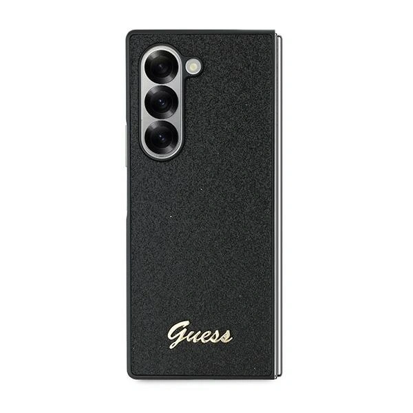 Case Guess GUHCZFD6HGGSHK Samsung Galaxy Z Fold6 4G Glitter Script black