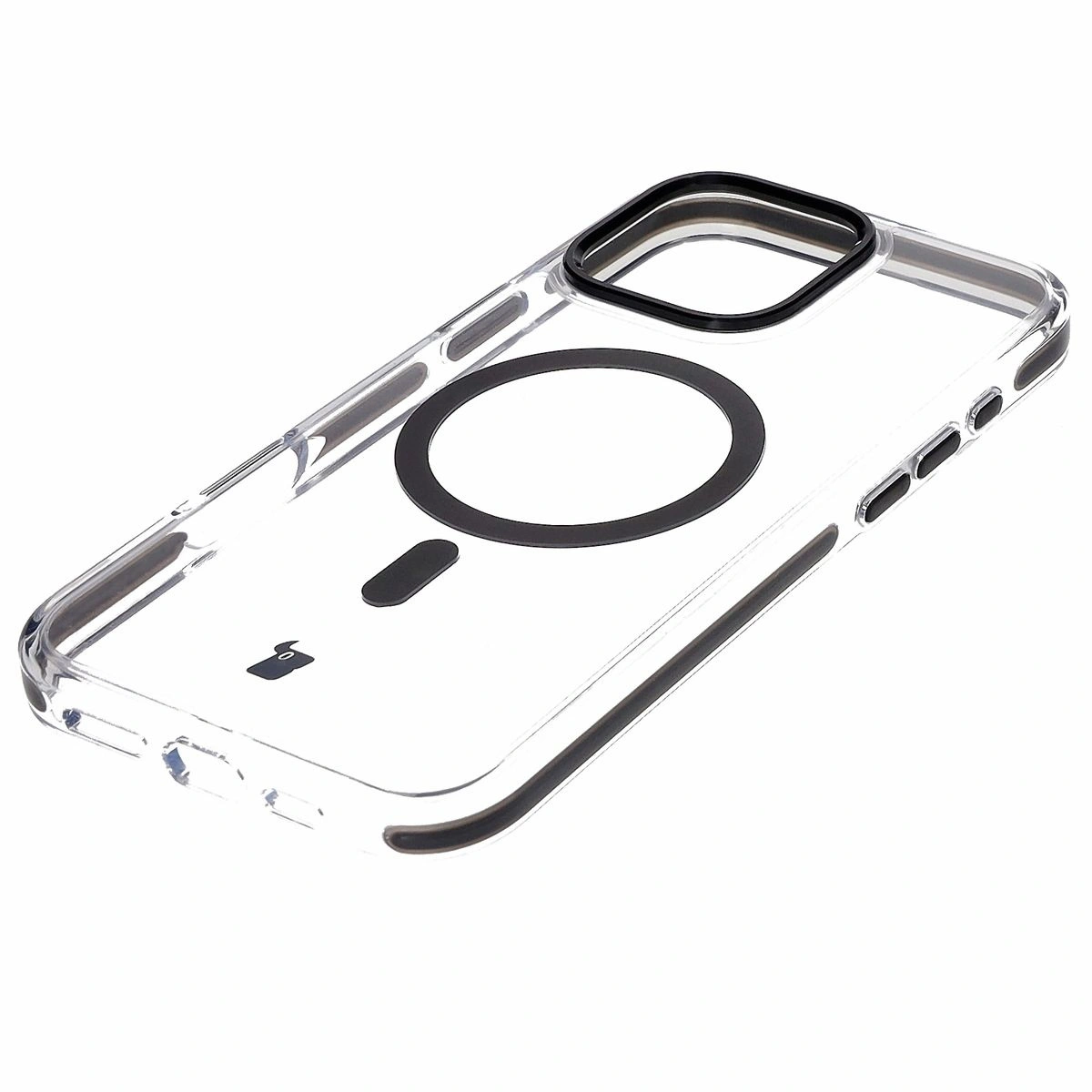 Bizon Case Marco Apple iPhone 16 Pro Max clear with black frame