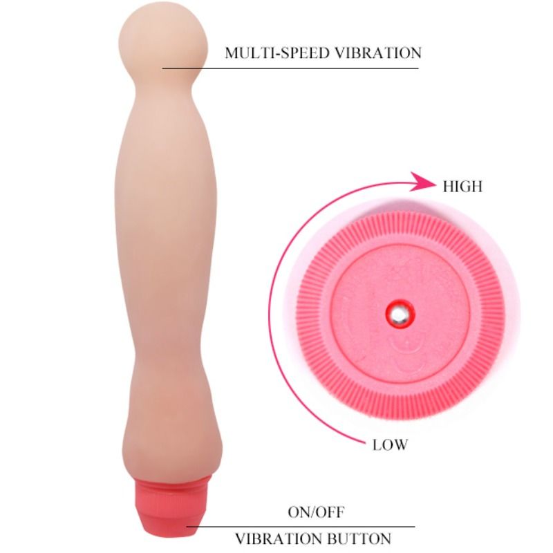 FLEXI VIBE SENSUAL SPINE VIBRATING DILDO 22 CM