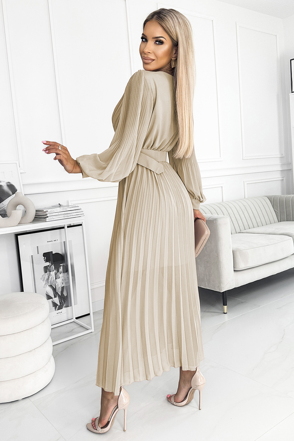  Cocktail dress model 182504 Numoco  beige