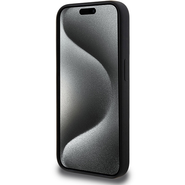 BMW BMHMP15L22SMPK Apple iPhone 15 Pro hardcase M Silicone Pattern MagSafe black