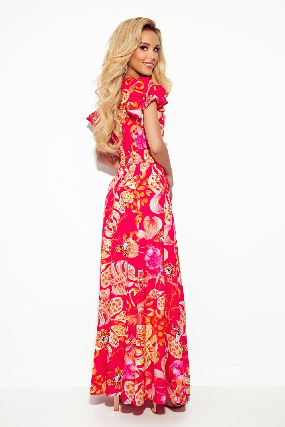 Cocktailkleid model 165592 Numoco rosa Damen