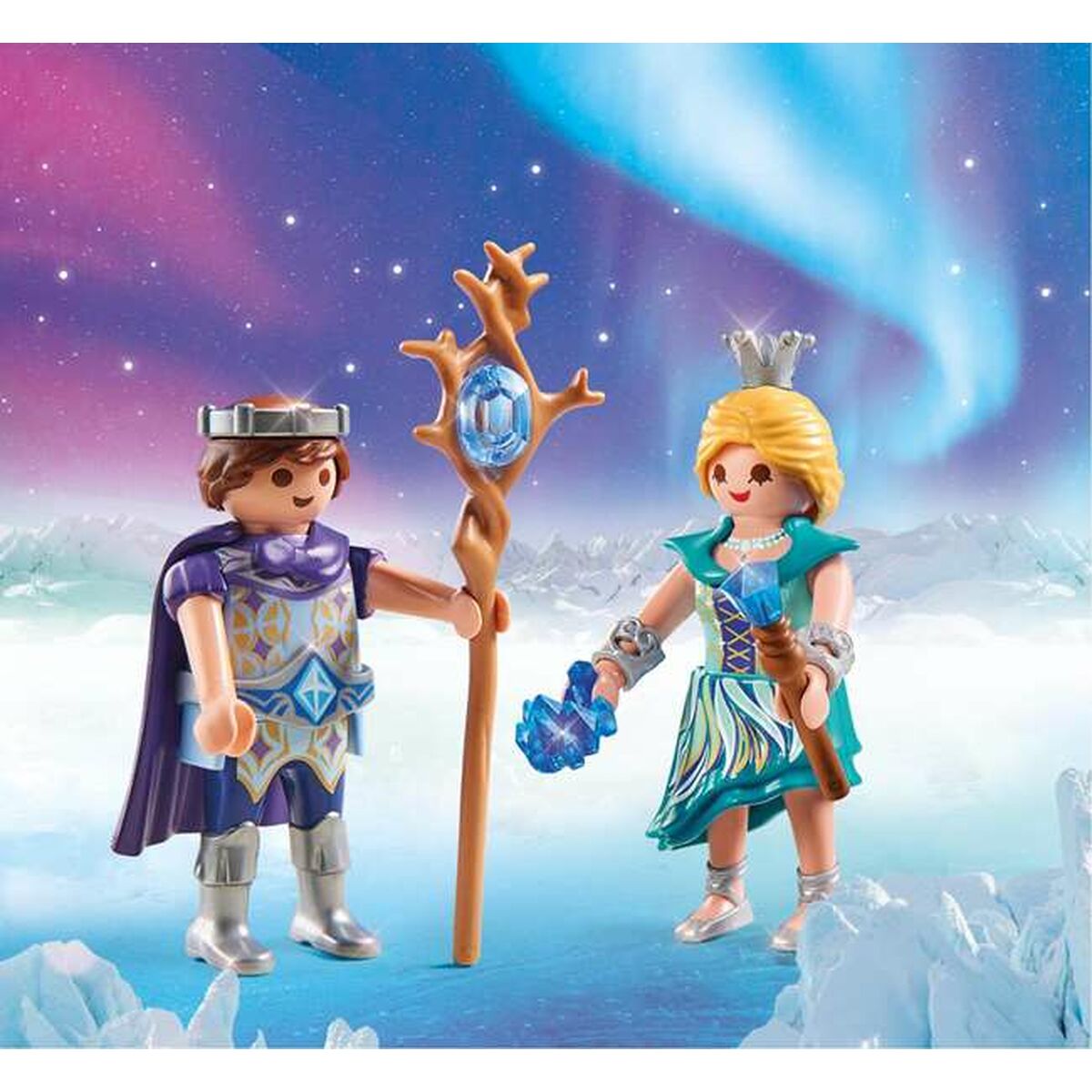 Jointed Figures Playmobil 71208 Princess 15 Pieces Prince Duo