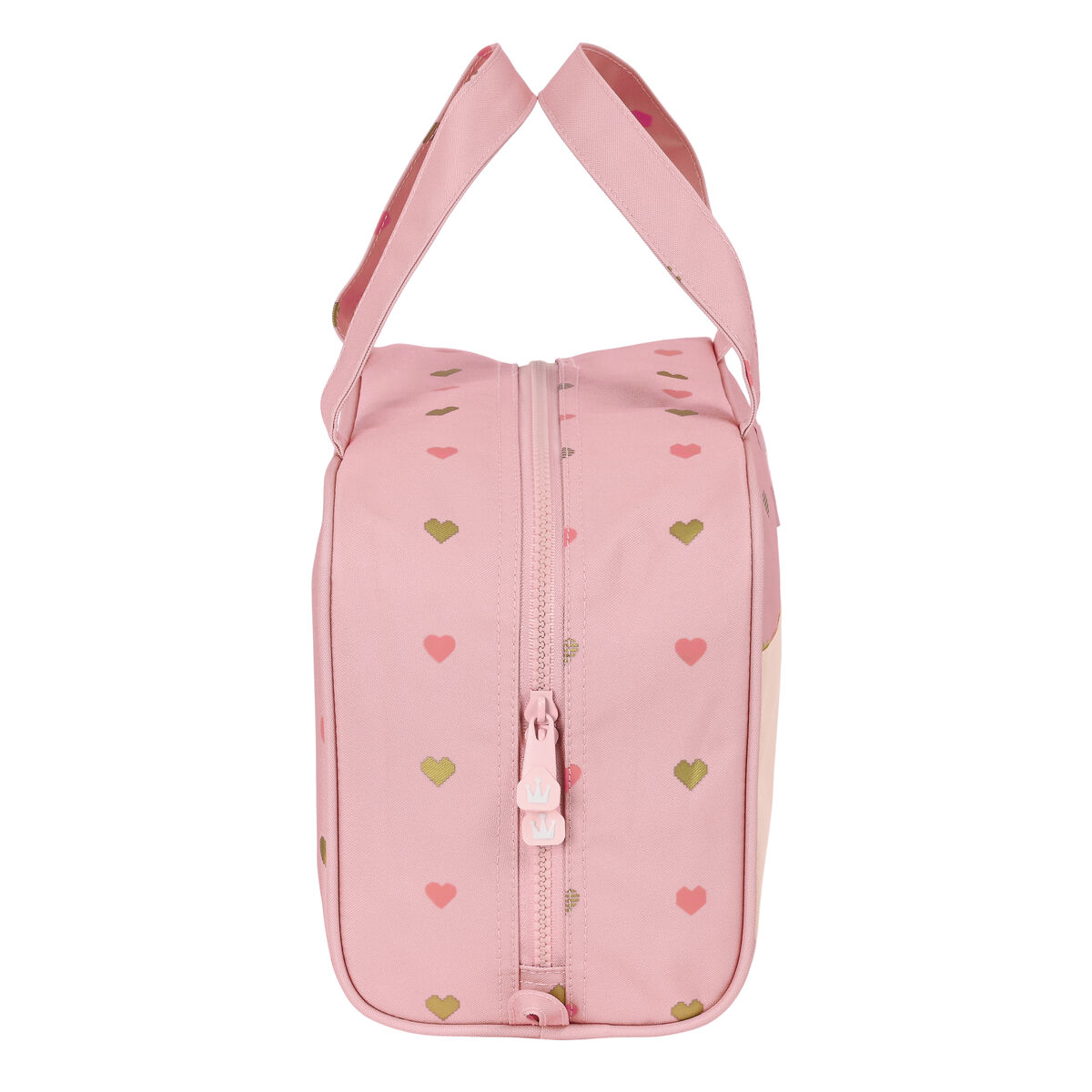 School Toilet Bag Glow Lab Hearts Pink (31 x 14 x 19 cm)