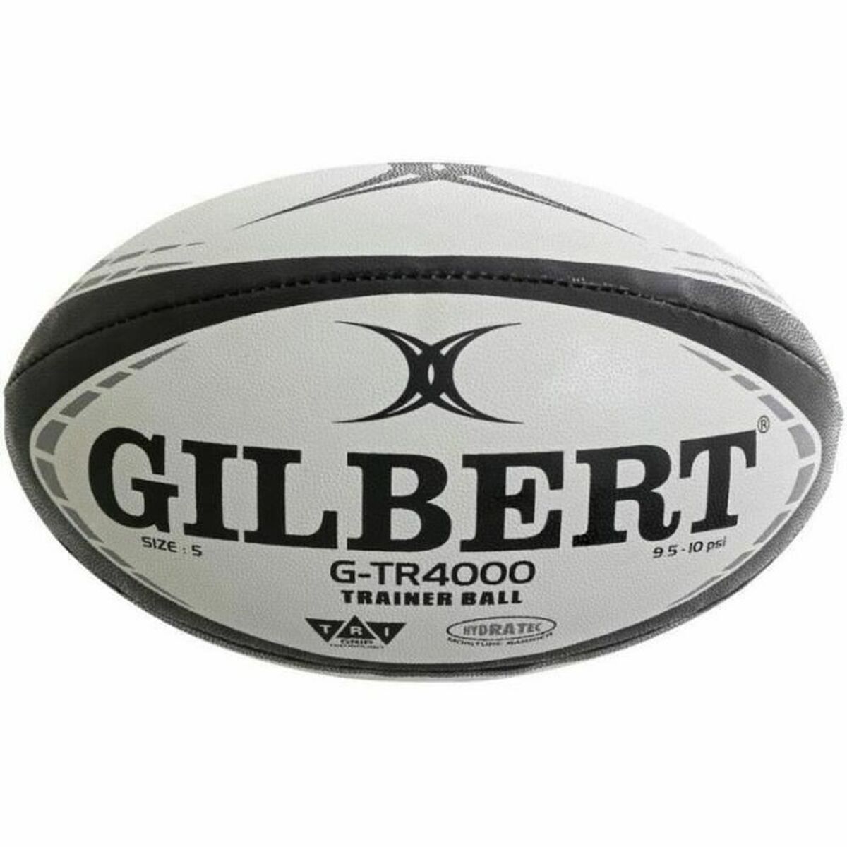 Rugby Ball  G-TR4000 Gilbert 42097705 Bunt 5 Schwarz
