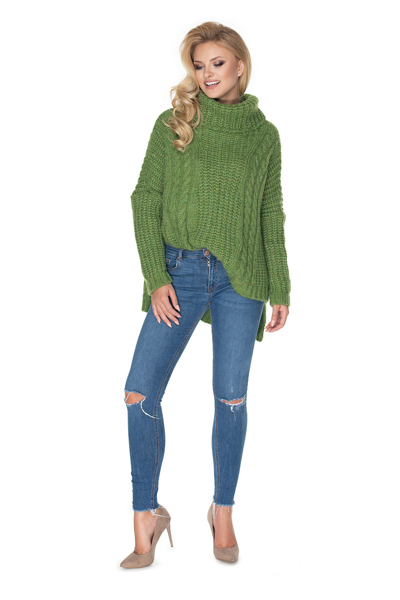  Turtleneck model 135313 PeeKaBoo  green