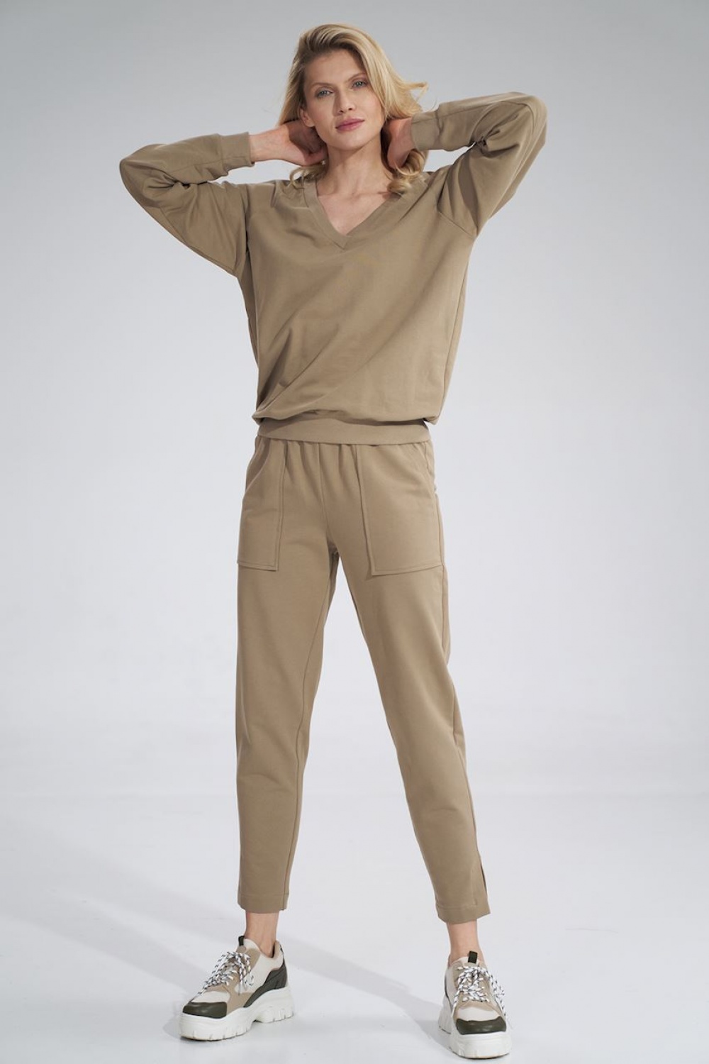  Sweatshirt model 167881 Figl  beige