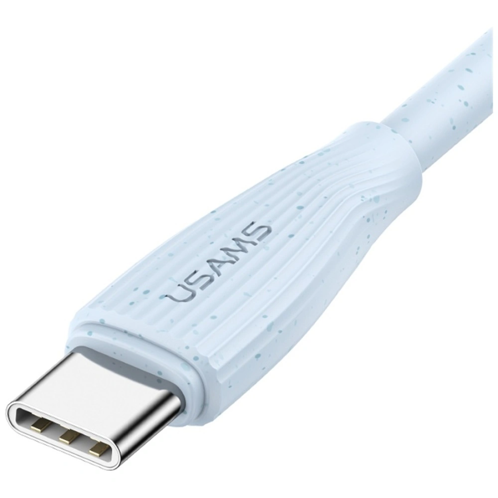 Kabel USB-A / USB-C USAMS Green Series SJ714 18W 3A 1m różowy