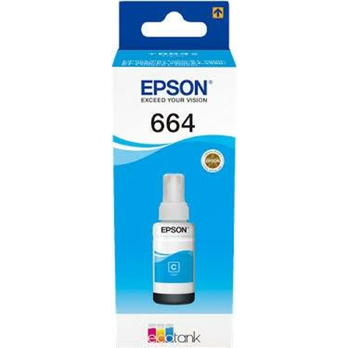 Oryginalny Wkład Atramentowy Epson T6642 Turkusowy