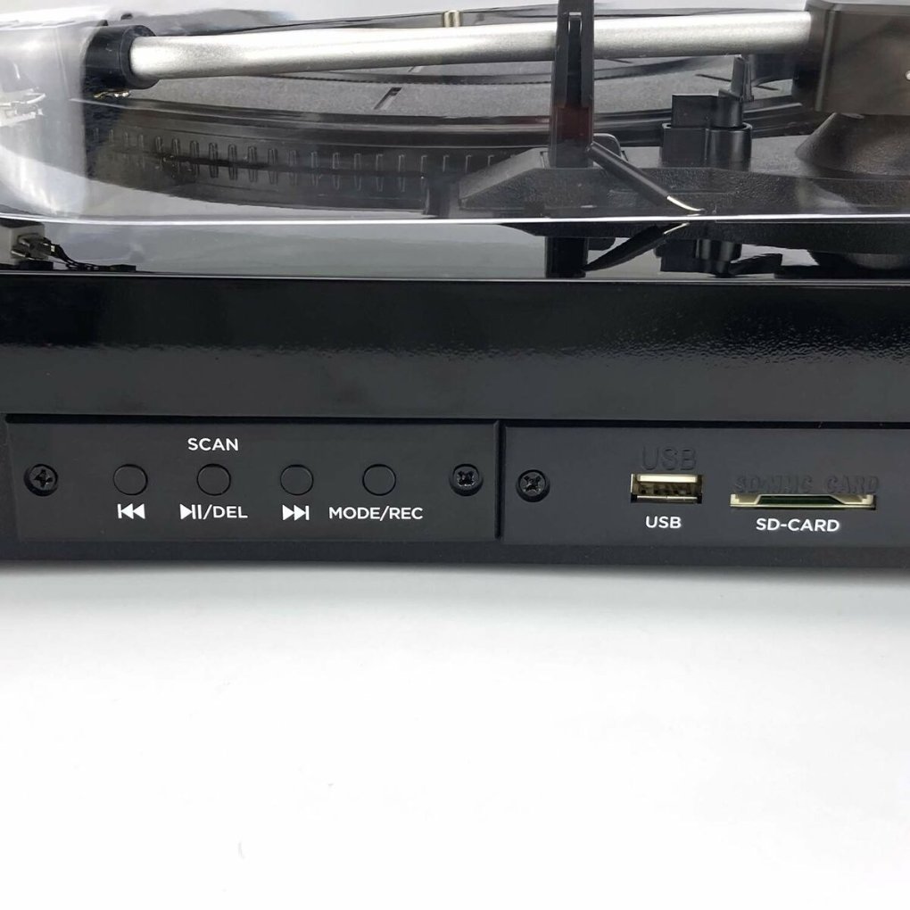 Record Player Aiwa GBTUR120BKMKII Black Record Player Aiwa GBTUR120BKMKII Black